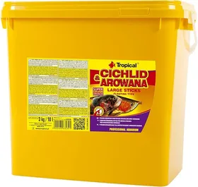 Comparer les prix de Tropical Cichlid & Arowana Large Sticks 10 L