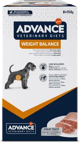 Meilleurs prix pour ADVANCE VETERINARY DIETS Weight Balance pâtée pour chien adulte