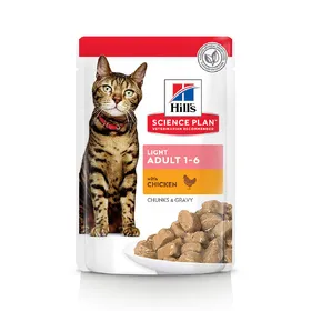 Meilleurs prix pour Hill's Science Plan Adult Light - poulet (48 x 85 g)