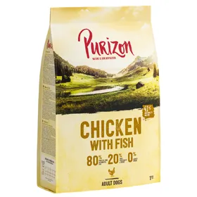 Comparer les prix de Purizon sans céréales Adult poulet, poisson - Croquettes pour chien