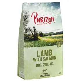 Comparer les prix de Purizon sans céréales Adult agneau, saumon - Croquettes pour chien