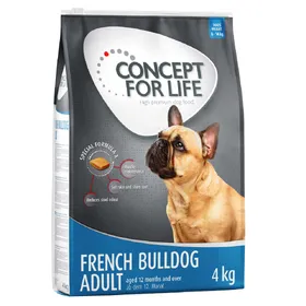 Comparer les prix de Concept for Life Bouledogue français Adult - Croquettes pour chien