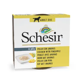 Meilleurs prix pour Schesir poulet, ananas - Pâtée pour chien