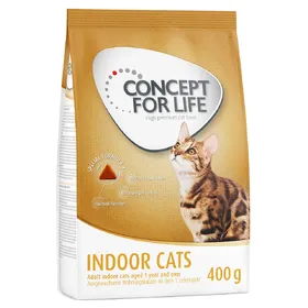 Comparer les prix de Concept for Life Indoor Cats - 400 g