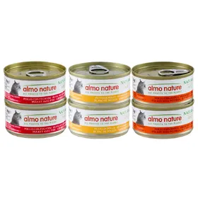 Meilleurs prix pour Almo Nature 6 x 70 g pour chat - Sélection au poulet (3 variétés)