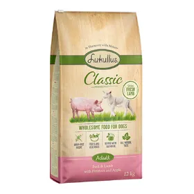 Meilleurs prix pour Lukullus Classic porc, agneau (sans céréales) pour chien - 12 kg