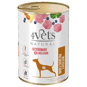 Meilleurs prix pour 400g 4Vets natural chien réduction de poids nourriture pour chien humide