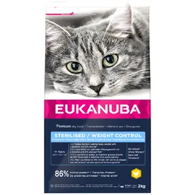 Comparer les prix de Sterilised / Weight Control Adult Eukanuba - Croquettes pour chat