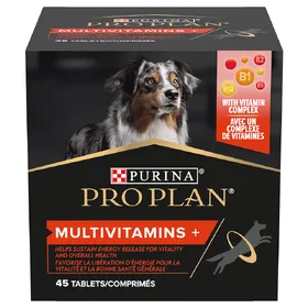 Comparer les prix de (45 comprimés) PRO PLAN Adult & Senior Multivitamins+ Supplement comprimés pour chien