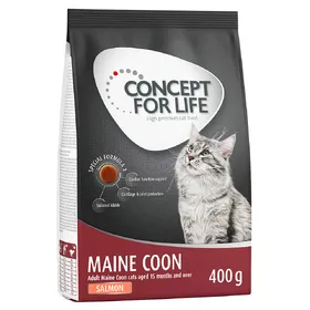 Meilleurs prix pour Concept for Life Maine Coon Adult sans céréales saumon - 400 g