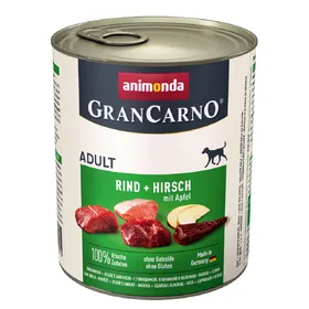 Comparer les prix de Original bœuf, cerf, pommes Animonda GranCarno - Pâtée pour chien