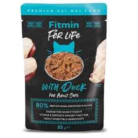 Meilleurs prix pour Fitmin Cat For Life Adult pack mixte, 56 x 85 g - Canard