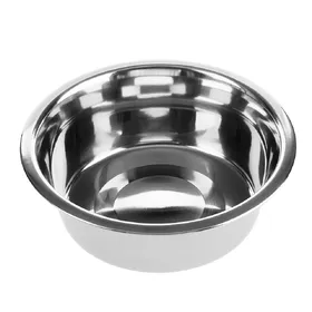 Meilleurs prix pour Gamelle inox 2,8 L 25 cm de diam. pour porte-gamelles - Gamelle pour chien