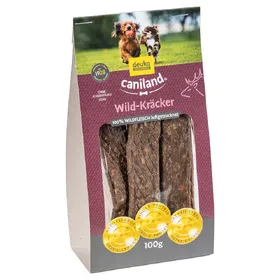 Comparer les prix de Caniland Crackers au gibier pour chien - 5 x 100 g