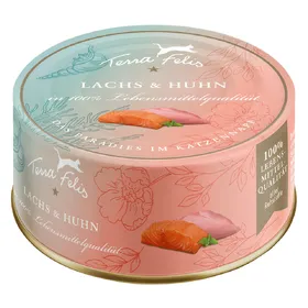 Meilleurs prix pour Terra Felis 12 x 80 g - saumon, poulet