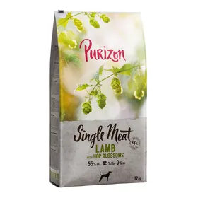 Comparer les prix de Purizon Single Meat Adult agneau, petits pois, fleurs de houblon - sans céréales pour chien - 2 x 12 kg