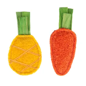 Meilleurs prix pour Lot de jouets TIAKI Fruits crépitants pour chat - lot de 2 jouets