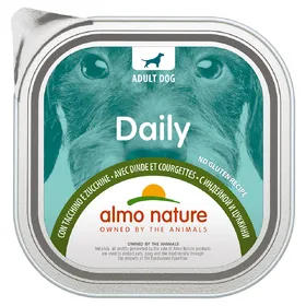 Meilleurs prix pour Almo Nature Daily 9 x 300 g pour chien - dinde, courgettes