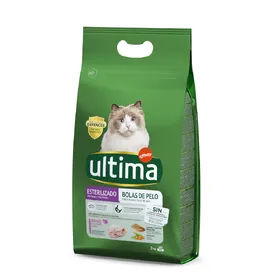 Meilleurs prix pour Ultima Stérilisé, Boules de poils - Croquettes pour chat