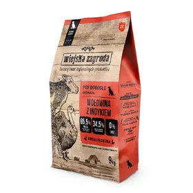 Comparer les prix de Wiejska Zagroda bœuf, dinde - lot %  : 2 x 9 kg