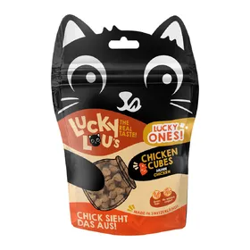 Meilleurs prix pour Paquet économique : 8x80g Lucky Lou Lucky Ones Cubes au poulet