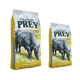 Comparer les prix de Taste of the Wild Prey bœuf Angus - 2 x 6,8 kg