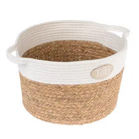 Comparer les prix de Panier de rangement pour jouets Florence Modern Living environ 37 cm de diamètre x H 23 cm pour chat
