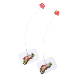 Meilleurs prix pour Jouet 3 en 1 TIAKI Mariposa pour chat – accessoires : 2 papillons de rechange