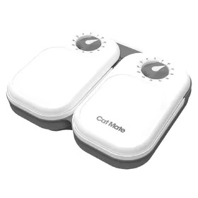 Meilleurs prix pour Cat Mate C200 Distributeur automatique de nourriture pour chat et petit chien - distributeur automatique 2 x 400 mL
