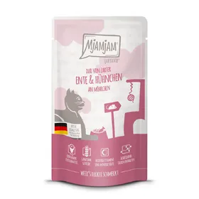 Meilleurs prix pour MjAMjAM 12 x 125 g pour chat - canard, poulet