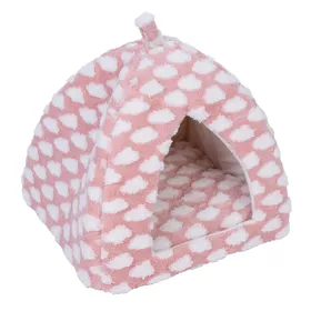 Comparer les prix de Niche pour chat Fluffy de zooplus Basics, rose, pour chat