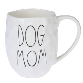 Meilleurs prix pour TIAKI Tasse en céramique "Dog Mom" Ø9x10cm pour les amoureux des chiens