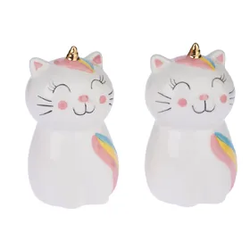 Comparer les prix de TIAKI Salière et poivrière "Licorne" set de 2 chats