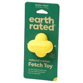 Comparer les prix de Jouet à rapporter Earth Rated en caoutchouc naturel chien moyen