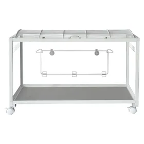 Meilleurs prix pour TIAKI Enclos pour hamsters, blanc 96x47x62cm, petits animaux