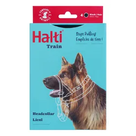 Comparer les prix de Licol Halti, noir pour chien - taille 4 : bouvier bernois, dogue, rottweiler par exemple