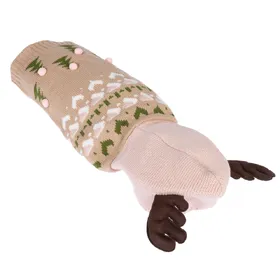 Meilleurs prix pour TIAKI Pull douillet en renne taille M : env. 30cm longueur dos chien