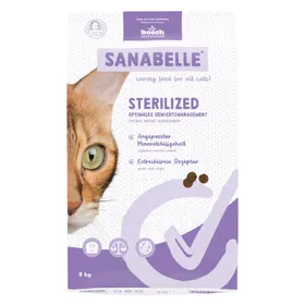 Meilleurs prix pour 8kg Sterilized Sanabelle croquettes pour chat