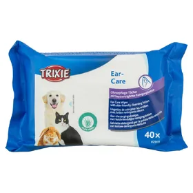 Comparer les prix de Trixie Lingettes pour le soin des oreilles 40pcs pour chiens et chats