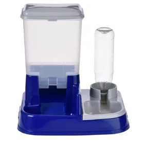 Comparer les prix de Distributeur d'eau et de nourriture pour chien 2 en 1 - capacité : 5 L