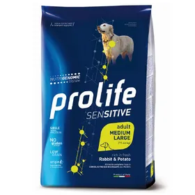 Comparer les prix de Dog Prolife sensitive lapin & pomme de terre - 10 kg