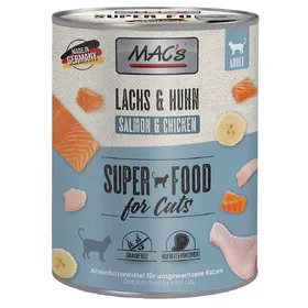 Meilleurs prix pour Lot MAC's 24 x 800 g - saumon, poulet