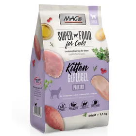 Meilleurs prix pour MAC's MAC’s Superfood for Cats Kitten 1.5kg