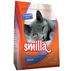 Comparer les prix de 2x4kg Smilla Adult Indoor - Croquettes pour chat
