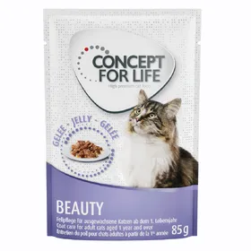 Comparer les prix de Beauty en sauce et en gelée Concept for Life - Nourriture pour Chat