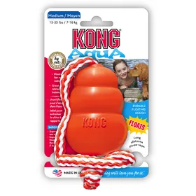 Comparer les prix de Jouet KONG Aqua pour chien - taille M (8,5 cm)