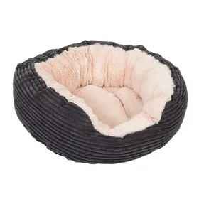 Comparer les prix de Panier Cozy Cord Chien / Chat L81 l63 H18cm - Panier pour Chien