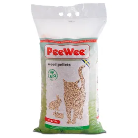 Meilleurs prix pour PeeWee - Litière Granulés de bois pour chat