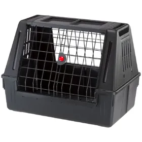 Comparer les prix de Cage de transport Ferplast Atlas Car Scenic pour chien  - 80 : l 82 x P 51 x H 61 cm