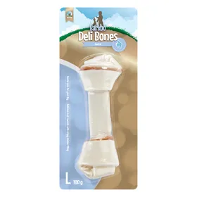 Comparer les prix de L, 6 St je 20 cm (600 g) Barkoo Deli Bones Dental geknotet